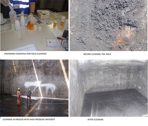 Vessel Hold Cleaning Services and Survey